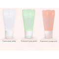 2.8oz Silicone Makeup Liquid Bottle owl modeling